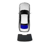 Custom Car Window Sunshade For VW Tiguan 5seats 2016-2023, Magnetic UV Protection Curtain,Black-Black-Tailgate window