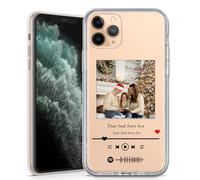 Custom Case for iPhone 17 Air, 16 15 14 13 12 11 Pro Max Mini XR Xs x 7 8 6 Plus Personalized Music Player Song Image Customizable Text Picture Cover Shell-Style3