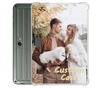 Custom Case for Samsung Galaxy Tab Active5 Pro 10.1-inch 2025(SM-X356B/SM-X350), Personalized Photo Picture Text Name Tablet Cover Lightweight Soft TPU Shockproof Impact Resistant Transparent Clear