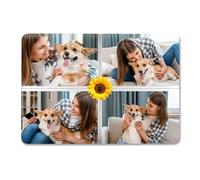 Custom Case Personalized for Apple MacBook Air 13 Inch 13.3" 2020 2019 2018 M1 Retina Display A2337 A2179 A1932 Hard Laptop Cover - Image Collage