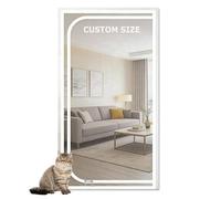 Custom Cat Resistant Scratch Proof Mesh, Anti Mosquito Fly Curtain Keeps Bugs Out, Cat Screen Door for Balcony Living Room, Insects Protection Door Mesh