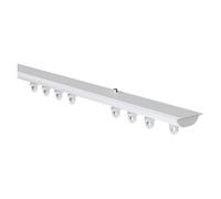 Custom Ceiling Curtain Track - Discreet Top Fix Made to Measure (Up to 600cm) - Perfect for Any Room Easy Installation Customizable Length Stylish & Functional