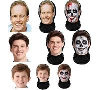 Custom Celebrity Replica Mask - Realistic 3D Personalized Face Covering & Washable Mesh Mask Set | Halloween Prank Accessory, Funny Hoods, Outdoor Personalized Cover,Tailored Gift