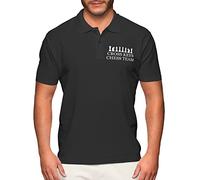 Custom Chess Polo Shirt, Personalised Chess Pub League Gifts, Board Game Polo Shirts, Stag Do Tops for Men, Chess Pub Team Matching Shirts, M, Black