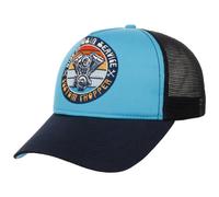 King Kerosin Custom Chopper Trucker CapKerosin Baseball Cap Curved Brim (One Size - Blue)