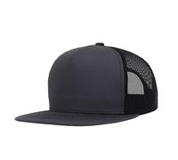 Custom Classic Snapback Hat Trucker Cap Hip Hop Style Flat Bill Cap Dad Hats Mens Baseball Caps Urban Street Skateboard Hat Grey Black