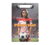 Custom Clipboards, Personalized Wood Clipboard with Name Photo Logo Custom Clipboard, Customized Clipboard Folder for Women Men, School & Office Supplies, A4/A5(8.5"x12.5" / 5.9"x8.9")