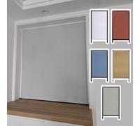Custom Closet Door, Space-Saving Roll-Up Folding Door, No Drill Sliding Door for Kitchen Fur, Interior Use, Cact Design for Smals
