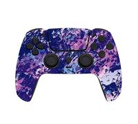 Custom Controllerzz Custom Wireless Controller Compatible with PS5 - Multiple Designs Available (Purple Chaos)
