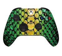 Custom Controllerzz Wireless Controller for Microsoft Xbox Series X/S & Xbox One - Custom Soft Touch Feel - Custom Series X/S Controller (X/S Viper Grid)
