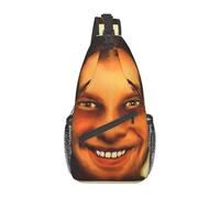 Custom Cool Aphex Twin Sling Bags for Traveling Men Chest Crossbody Backpack Shoulder Daypack