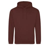 Custom Create Logo Essentials Men's Classic Staple Hoodie - Chocolate Brown / 3XL