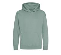 Custom Create Your Name Kids Hoodie - Dusty Green / 4-5 years
