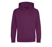 Custom Create Your Name Kids Hoodie - Plum / 1-2 years