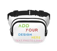 Custom Crossbody bag the foldie Sling Bag for Women Men Casual Backpack Print Any of Your Design Name/Logo/Text/photo Personalised anti theft chest pack small side bag bum bag fanny pack