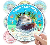 Custom Cruise Door Decorations Magnets Personalised Magnets for Cruise Ship Door Customized Text Name Year Cruise Magnet-Caribbean