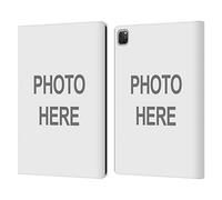 Custom Customised Personalised Custom Photo Leather Wallet Case Compatible With Apple iPad Pro 12.9 2020/2021/2022