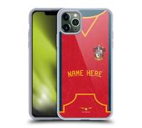 Custom Customised Personalised Harry Potter Gryffindor Deathly Hallows XL Gel Case [Military Grade Protection] Compatible With Apple iPhone 11 Pro Max