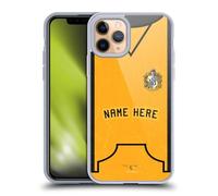 Custom Customised Personalised Harry Potter Hufflepuff Deathly Hallows XL Gel Case [Military Grade Protection] Compatible With Apple iPhone 11 Pro