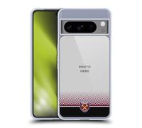 Custom Customised Personalised West Ham United FC Fade Photos Gel Case [Military Grade Protection] Compatible With Google Pixel 8 Pro
