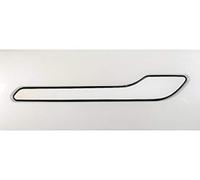 Custom Cut Graphics Door Handle Wrap for Tesla Model 3/Y (Pearl White Multi-Coat)