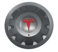 Custom Cut Graphics Wheel Decals for Tesla, Uberturbine/Arachnid/Cyberstream, 5-pc Set (Gloss Red)