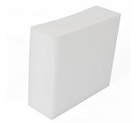 Custom Cut White Foam Cushion - High-Density Upholstery Seat Pad Replacement for Sofas, Armchairs, Pet Beds, & Benches (20cm Thick, 150x45cm) - Ultimate Comfort & Support