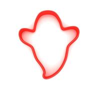 Custom Cutters Ghost Shape Cookie Cutter | Large Plastic Cutter for Baking, Fondant, Clay, Pastry, Icing, Jewellery (10CM)