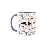 Custom Decorator Mug - Funny Painting & Decorating Novelty Gift - Tea/Coffee Hot Drinks Blue Ceramic Cup Personalised Name Present
