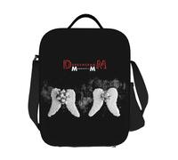 Custom Depeche Cool Mode Heavy Metal Rock Band Resuable Lunch Boxes for Women Waterproof Cooler Thermal Food Insulated Lunch Bag