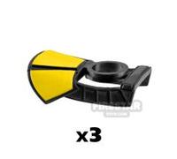 Custom Design Bodywear SW Phase 2 Pauldron 3 Pack YELLOW