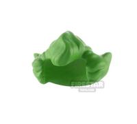 Custom Design Hair Short Spiked Sides Widows Peak BRIGHT GREEN