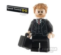 Custom Design Minifigure Brickless Bureaucrat