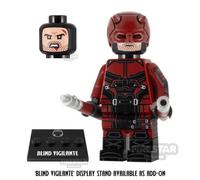 Custom Design Minifigure SH Blind Vigilante with Stand (+CPCY0422)