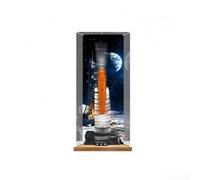 Custom Display Case for LEGO NASA Artemis Space Launch System Rocket (Set 42221) - Transparent, Dustproof Acrylic Display Cabinet (Model Not Included)