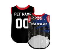 Custom Dog Clothes Lightweight Breathable Pet Shirt Jersey - Personalised Football Fan Apparel For Small Medium Large Dogs, Perfect For Pub, Garden, & Walkies