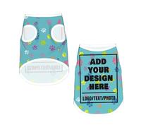 Custom Dog Coat with Image Name Personalised Dogs Halloween Costume Custom Dog Shirts Add Your Text Photo Puppy Clothes Pet Clothing Gifts for Small Medium Dogs Cats