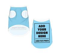 Custom Dog Coat with Image Name Personalised Dogs Halloween Costume Custom Dog Shirts Add Your Text Photo Puppy Clothes Pet Clothing Gifts for Small Medium Dogs Cats