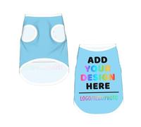 Custom Dog Coats for small dogs Personalised Dog Clothes with Image Text Name Custom Puppy Coat Add Your Photo Logo Personalised Cat pyjamas gifts for Dogs Cats Birthday Christmas Halloween