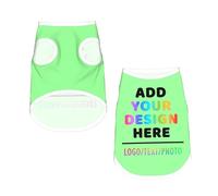 Custom Dog Coats for small dogs Personalised Dog Clothes with Image Text Name Custom Puppy Coat Add Your Photo Logo Personalised Cat pyjamas gifts for Dogs Cats Birthday Christmas Halloween