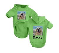 Custom Dog Hoodies, Personalized Photo/Print Name/Logo Pet Pullover Sweatshirt Clothes Soft Fleece Jumper Warm Winter Sweatshirt for Puppy Small Medium Dogs