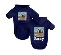 Custom Dog Hoodies, Personalized Photo/Print Name/Logo Pet Pullover Sweatshirt Clothes Soft Fleece Jumper Warm Winter Sweatshirt for Puppy Small Medium Dogs