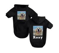 Custom Dog Hoodies, Personalized Photo/Print Name/Logo Pet Pullover Sweatshirt Clothes Soft Fleece Jumper Warm Winter Sweatshirt for Puppy Small Medium Dogs