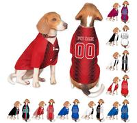 Custom Dog Shirt Personalized Pet Clothes Jersey Various Sizes Customized Any Name & Number for Small & Middle and Big Dogs