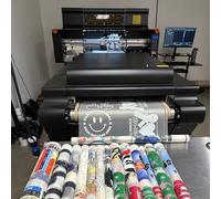 Custom DTF Iron-On Transfer Printing - Personalized Heat Transfers for Logos, Designs, Images & Text | Ready-to-Apply for Clothing, Bags & DIY Decorations - 2 Inch