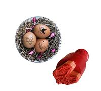 Custom Egg Stamps for Fresh Eggs, Personalised Chicken Egg Stamp with Name Logo, Customized Egg Labeling Stamps, Rubber Egg Stamper for Farm Backyard Chicken Coop