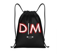 Custom Electronic Rock Depeche Cool Mode Drawstring Backpack Sports Gym Bag for Men Women Shopping Sackpack