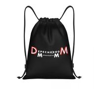 Custom Electronic Rock Depeche Cool Mode Drawstring Bag for Shopping Yoga Backpacks Men Women Sports Gym Sackpack
