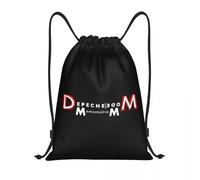 Custom Electronic Rock Depeche Cool Mode Drawstring Bag for Shopping Yoga Backpacks Men Women Sports Gym Sackpack