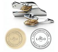 Custom Embosser for Books, Papers and Envelopes - Create Your Own Custom Business Logo Embosser